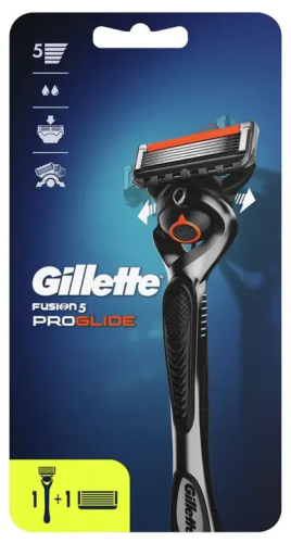 GILLETTE Fusion станок д/бритья муж. pro glide flexball с кассетами сменными 2шт